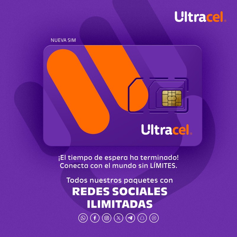 LOTE 50 SIM CARD ULTRACEL