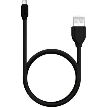 CABLE USB NEGRO 1M V8